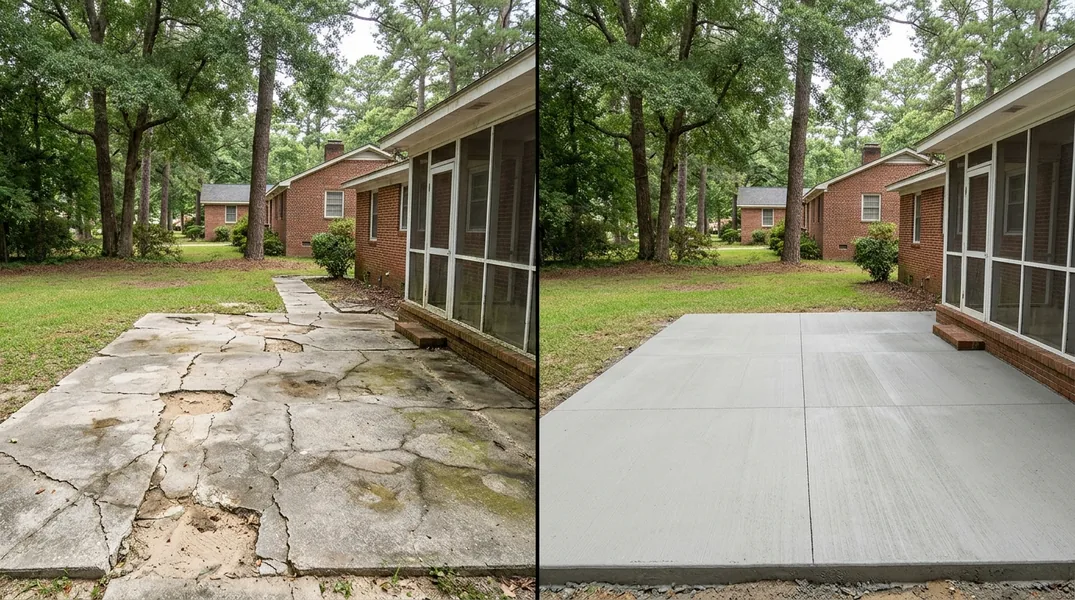Stamped Concrete Patio Ideas for Columbia Backyards