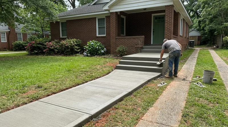 Sidewalks, Walkways & Steps Columbia