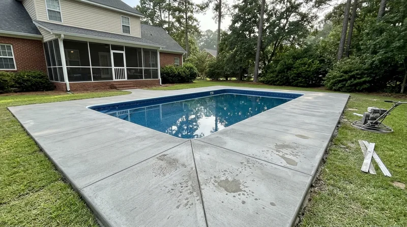 Concrete Pool Decks Columbia